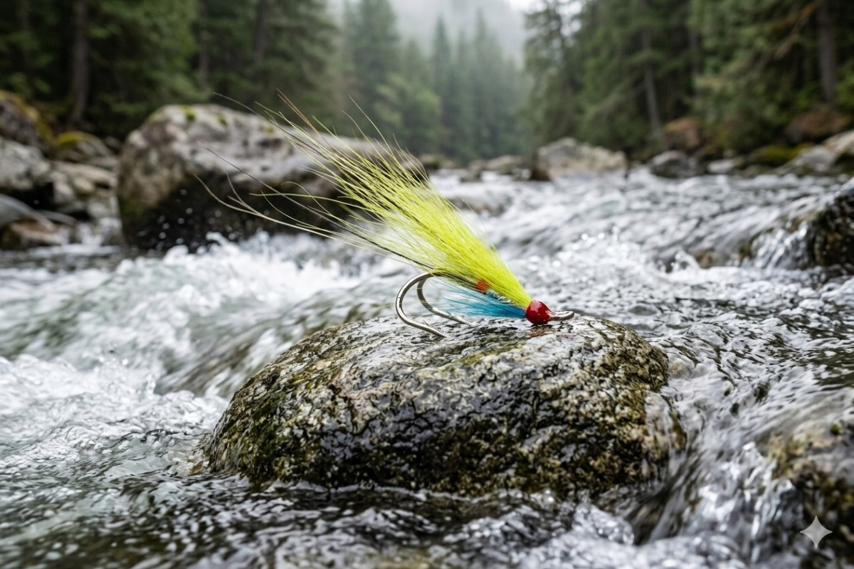 Hrútur íslensk laxafluga