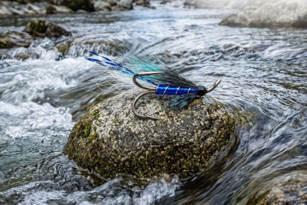 Icelandic Salmon fly - Blue Boy